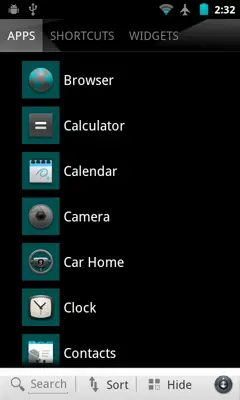 Glass Theme for SquareHome android App screenshot 0